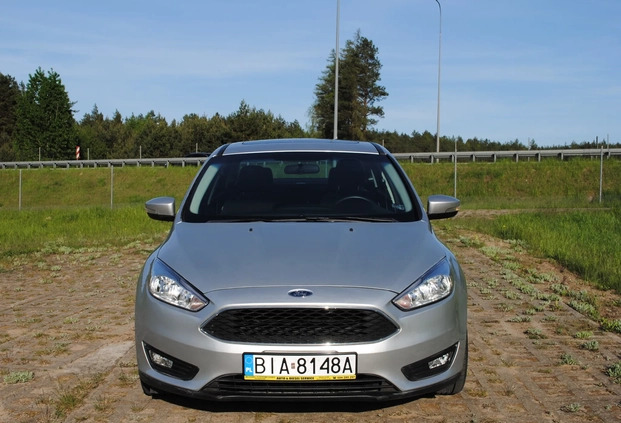 Ford Focus cena 43900 przebieg: 53050, rok produkcji 2017 z Wasilków małe 92